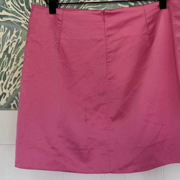 NWT Chloe Colette Jenny Mini Satin Skirt, Juliette Satin Jacket, and Madonna Top - Picture 8 of 11